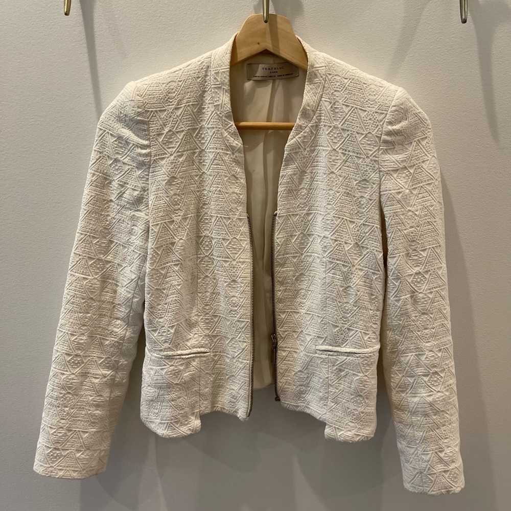 Zara Jacquard Jacket